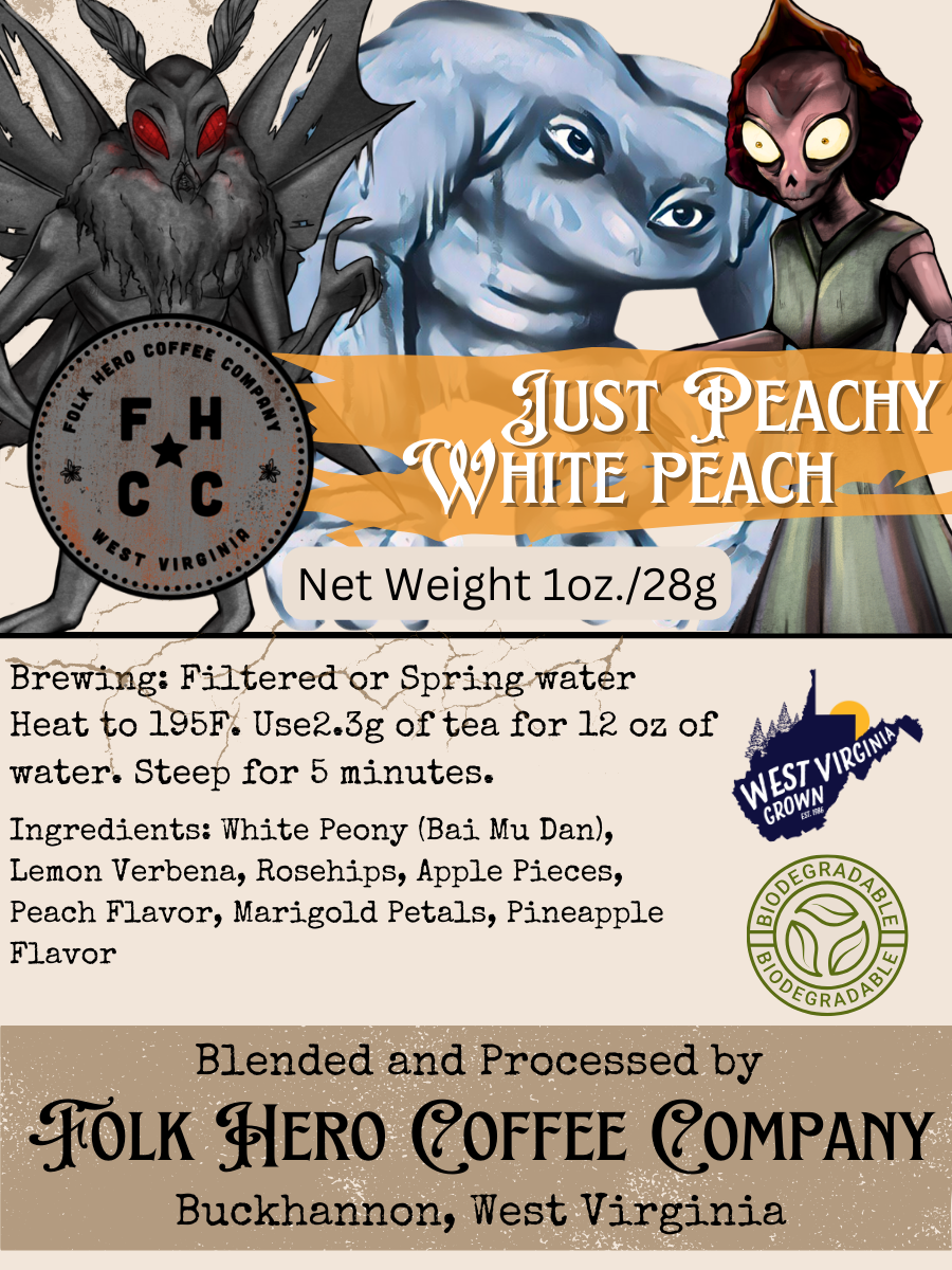 New Just Peachy: White Peach – FolkHeroCoffee